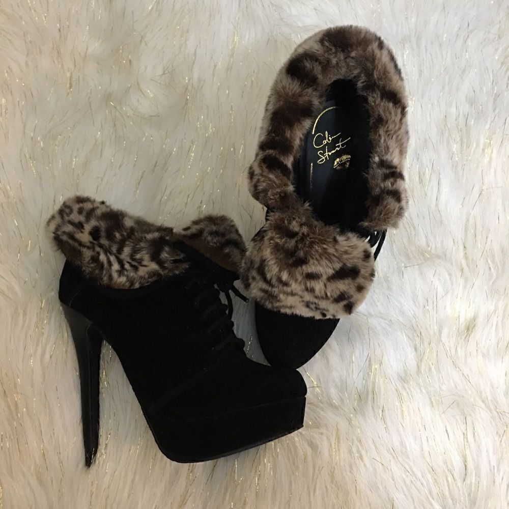 NEW! Colin Stuart Platform Booties‎ - Picture 7 of 14